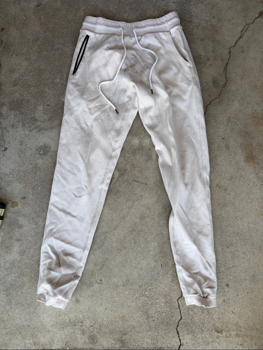 ASRV White Men’s Sweatpants Joggers